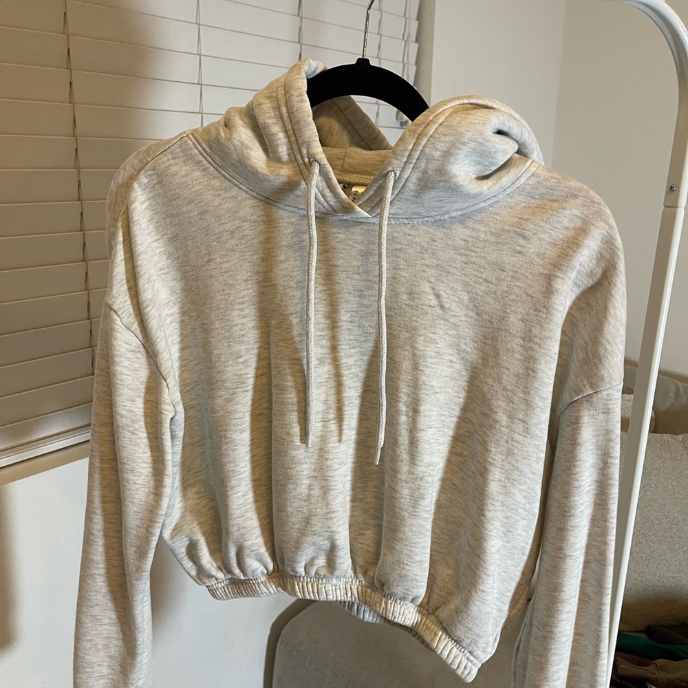 H&M Light Gray Women's Hoodie Sweater